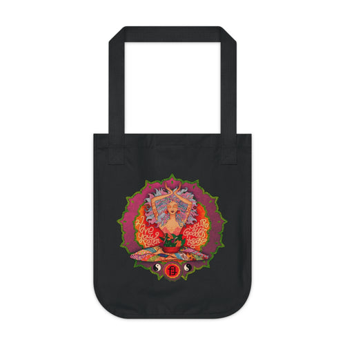 Goddess Tote Bag | Boho Mandala Canvas Tote