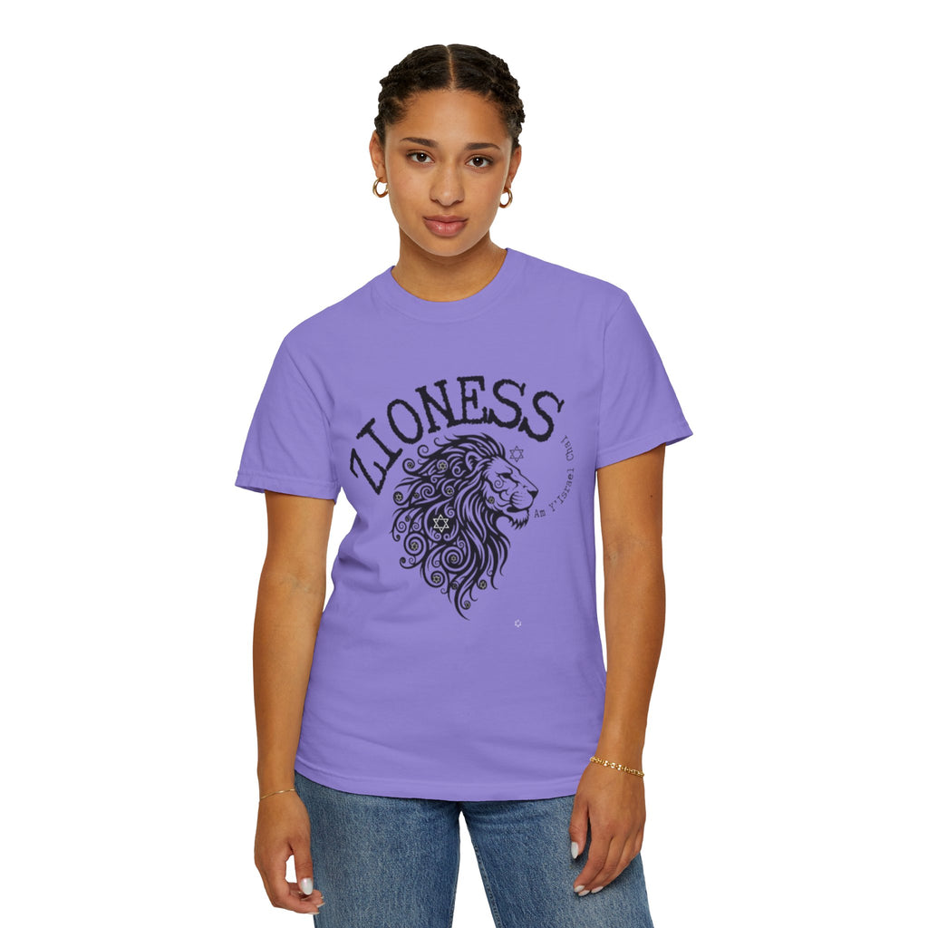 Lioness Zionist T-Shirt for Loud & Proud Jewish Goddesses