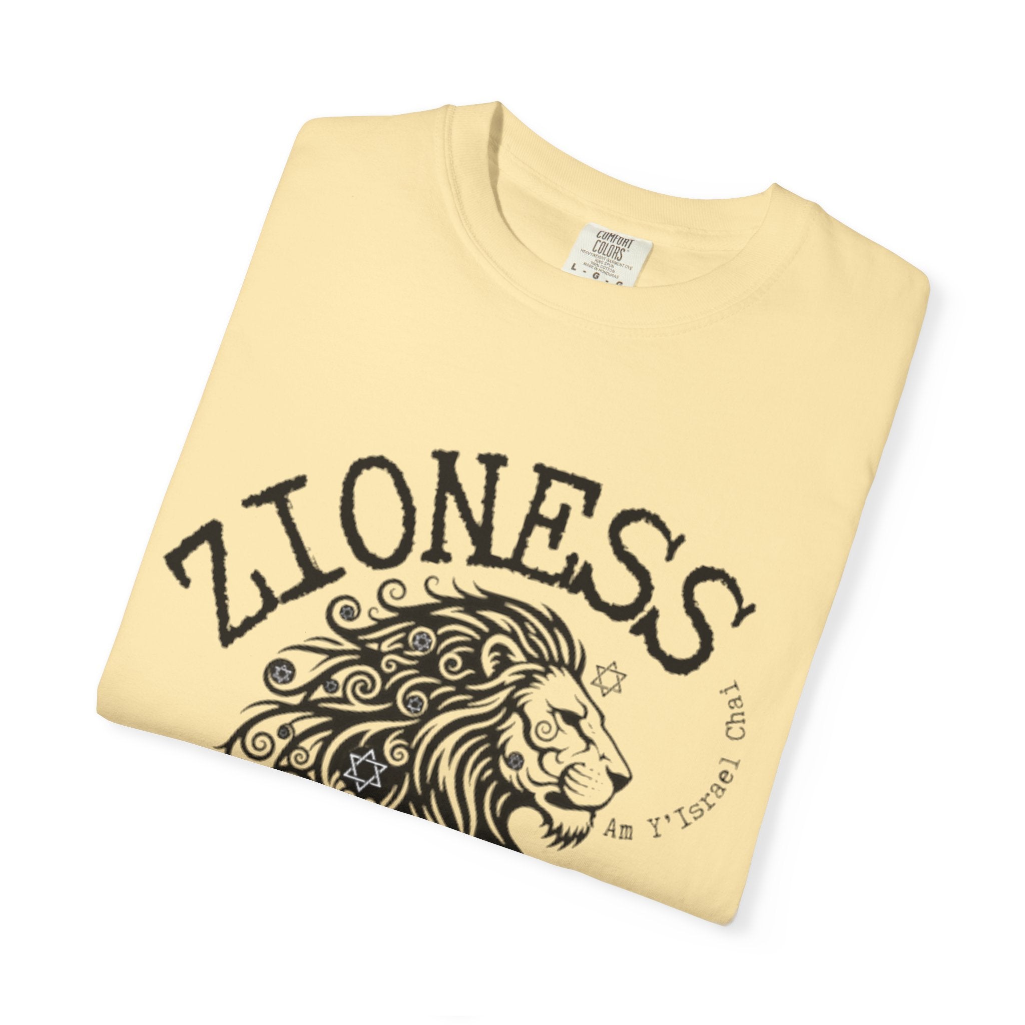 Lioness Zionist T-Shirt for Loud & Proud Jewish Goddesses