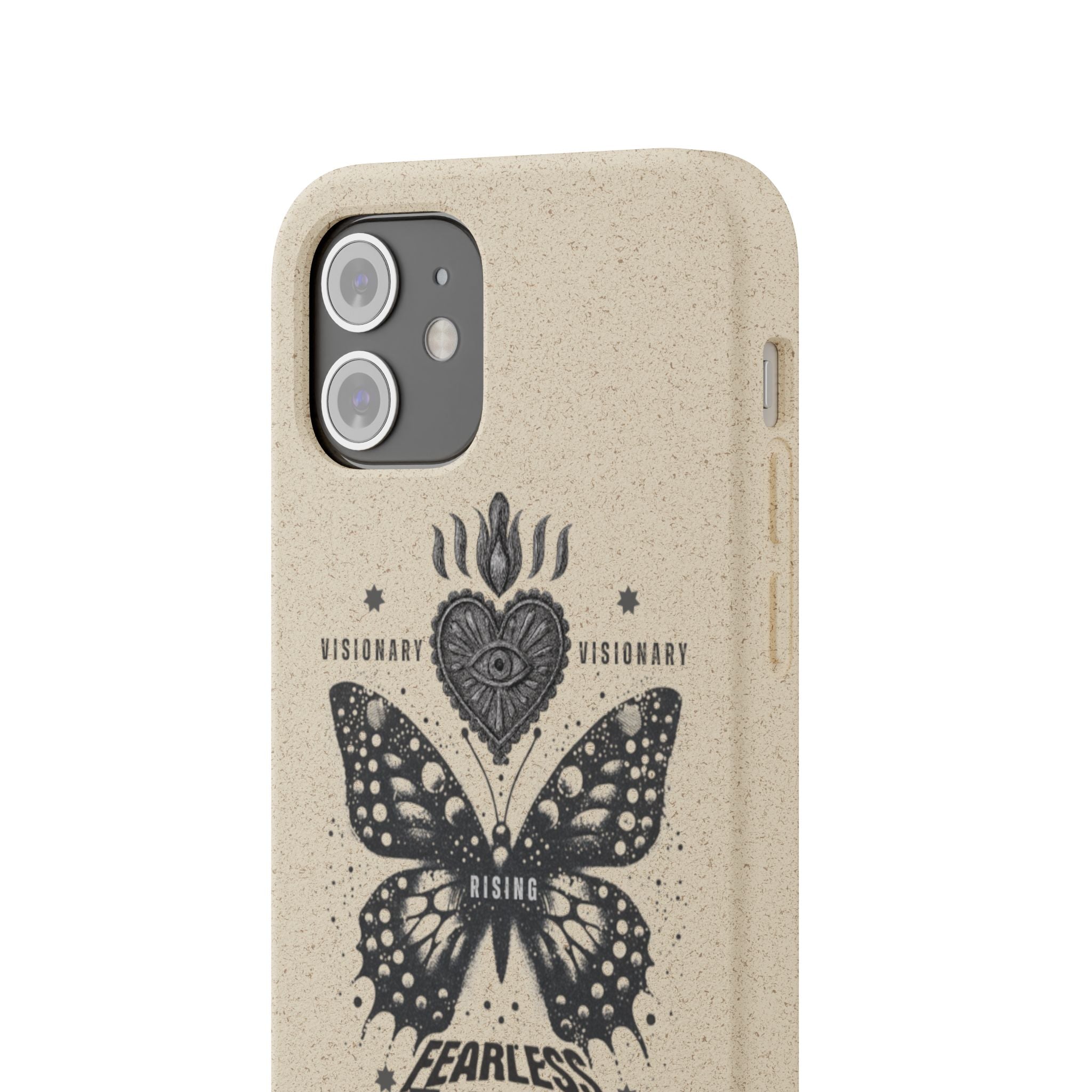 Fearless FEM butterfly phone case | biodegradable eco iPhone case