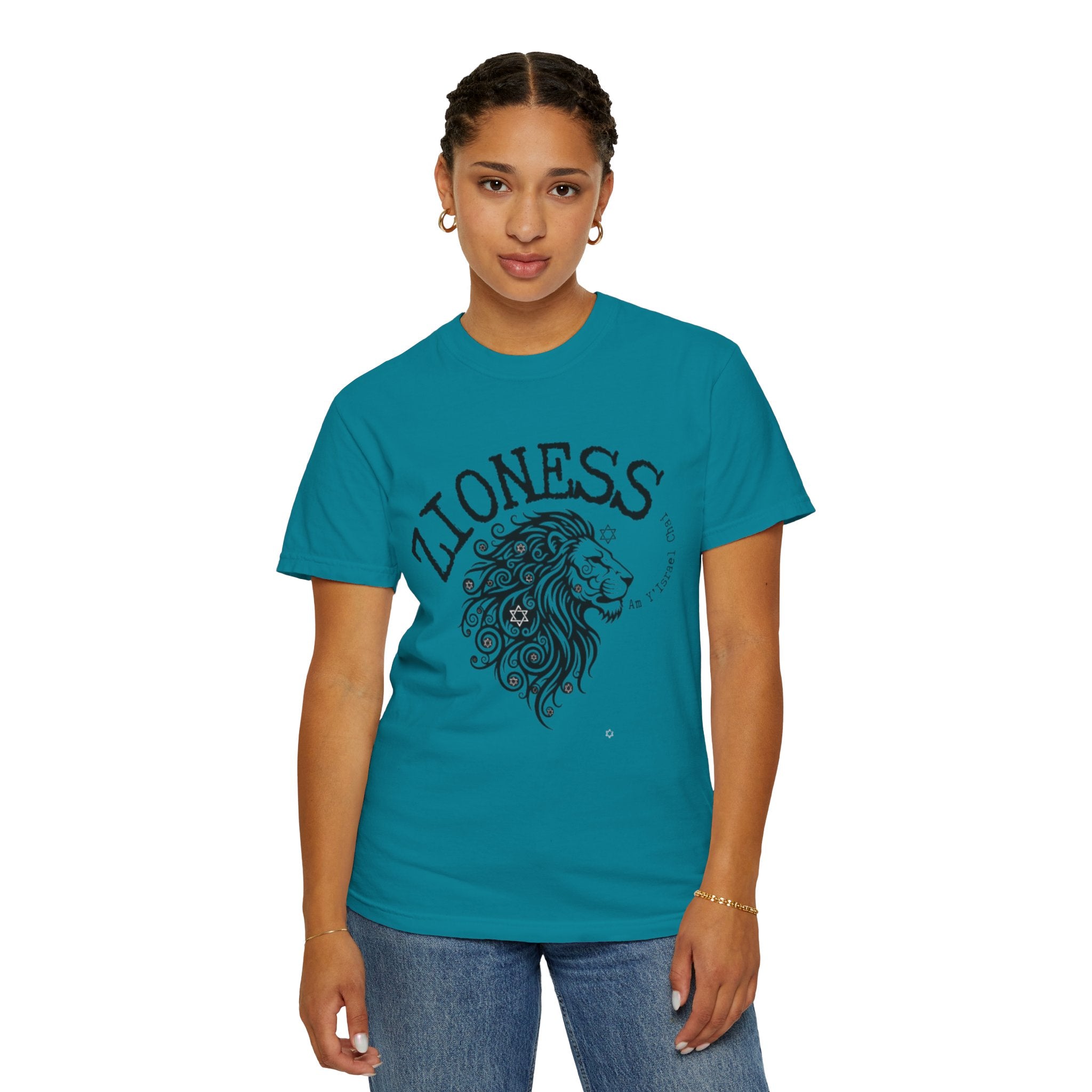 Lioness Zionist T-Shirt for Loud & Proud Jewish Goddesses