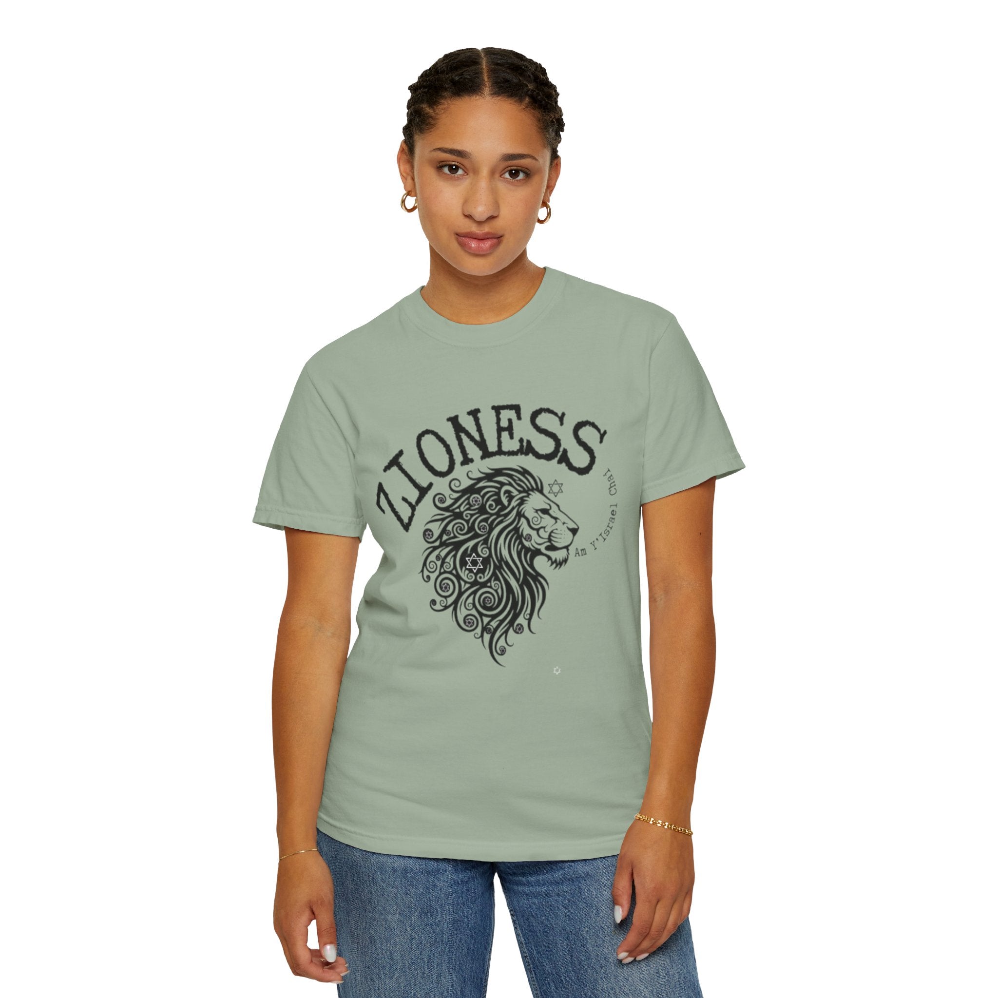 Lioness Zionist T-Shirt for Loud & Proud Jewish Goddesses