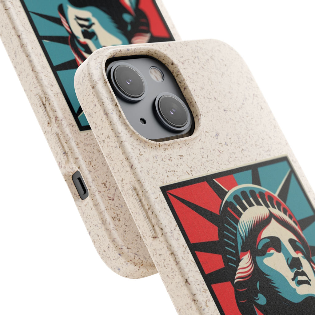 She Is We Statue of Liberty phone case | Biodegradable Diversity iPhone Case