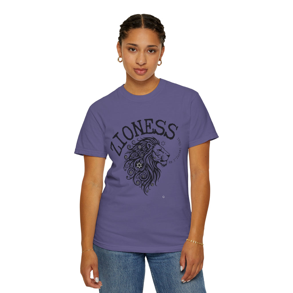Lioness Zionist T-Shirt for Loud & Proud Jewish Goddesses