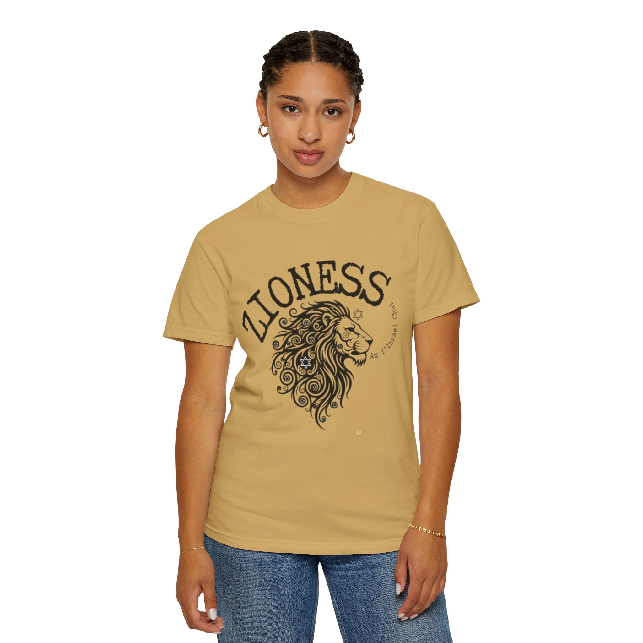 Lioness Zionist T-Shirt for Loud & Proud Jewish Goddesses