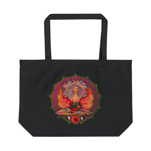Goddess Mandala Tote | Eco Canvas Large Tote