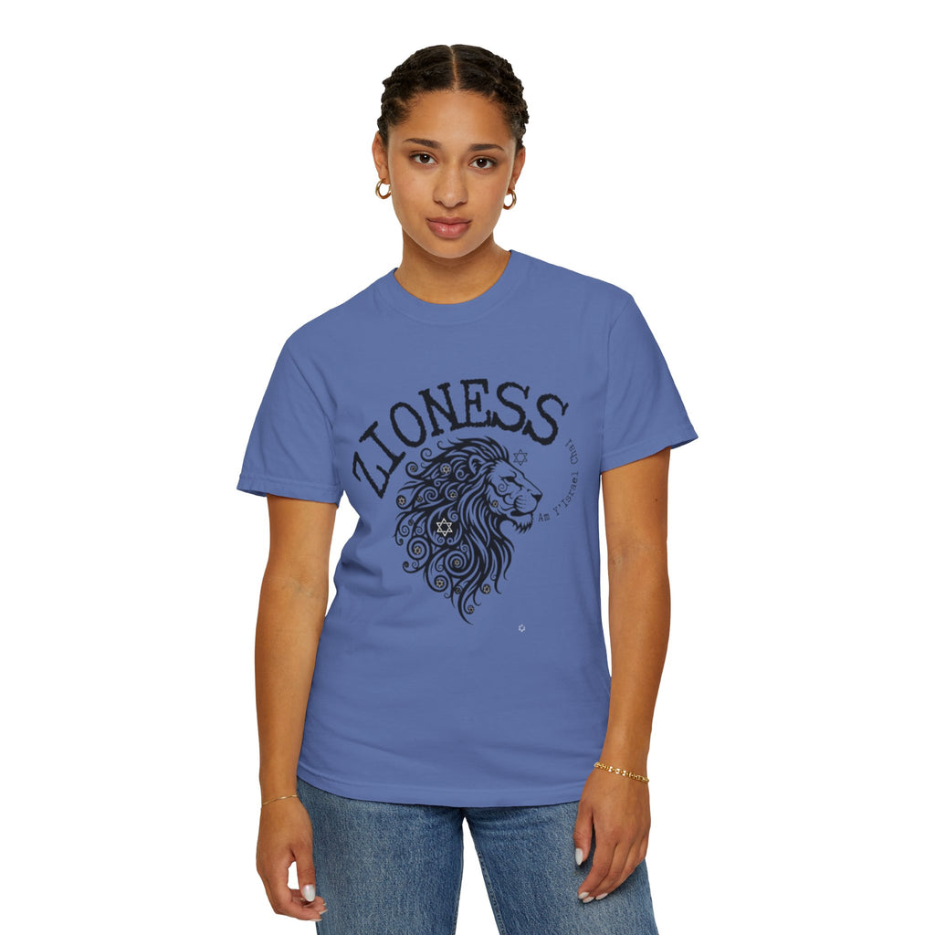Lioness Zionist T-Shirt for Loud & Proud Jewish Goddesses