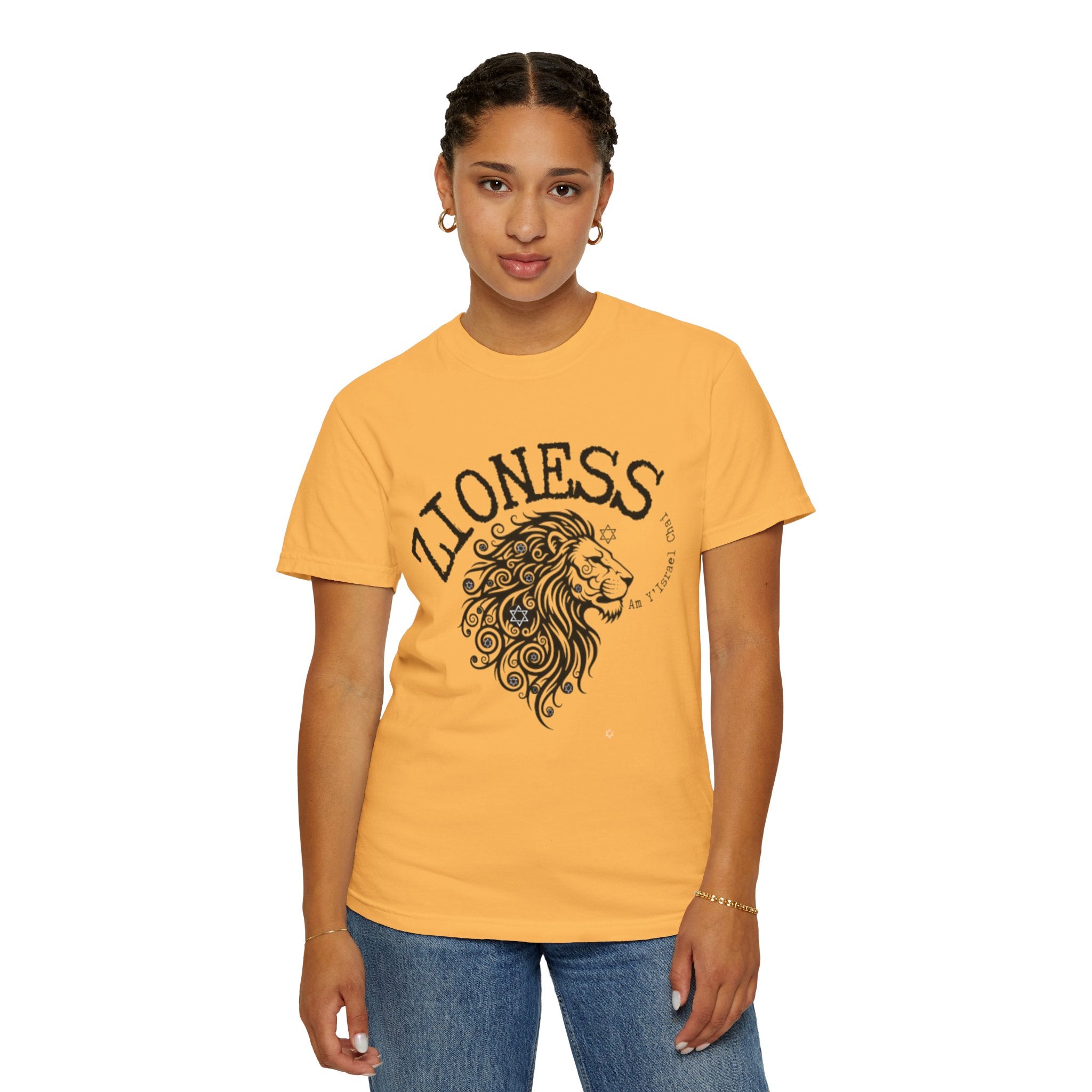 Lioness Zionist T-Shirt for Loud & Proud Jewish Goddesses