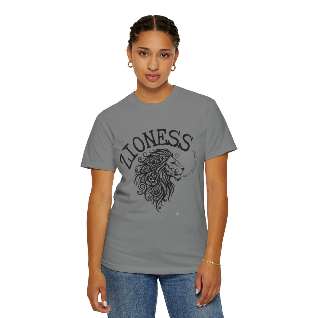 Lioness Zionist T-Shirt for Loud & Proud Jewish Goddesses