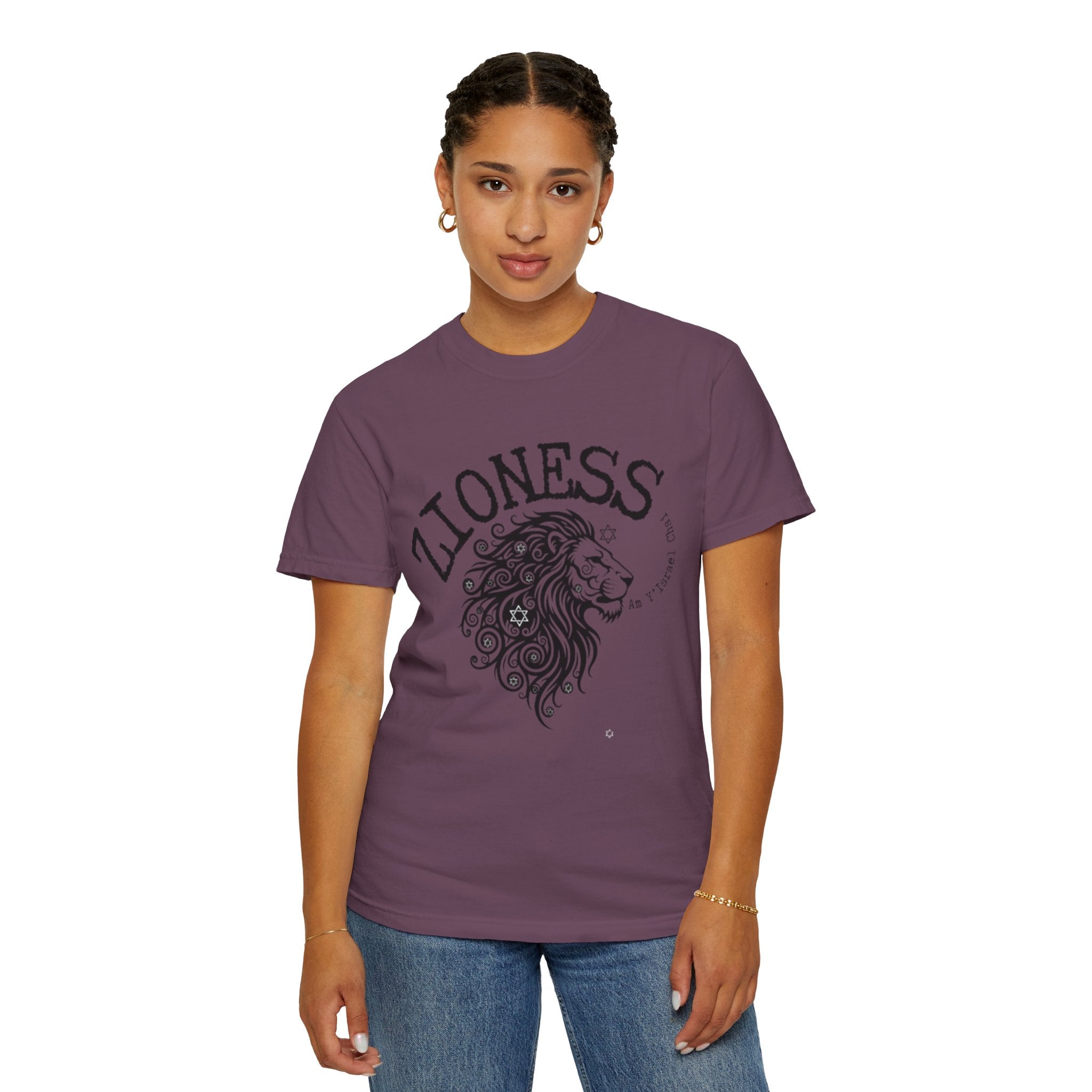 Lioness Zionist T-Shirt for Loud & Proud Jewish Goddesses