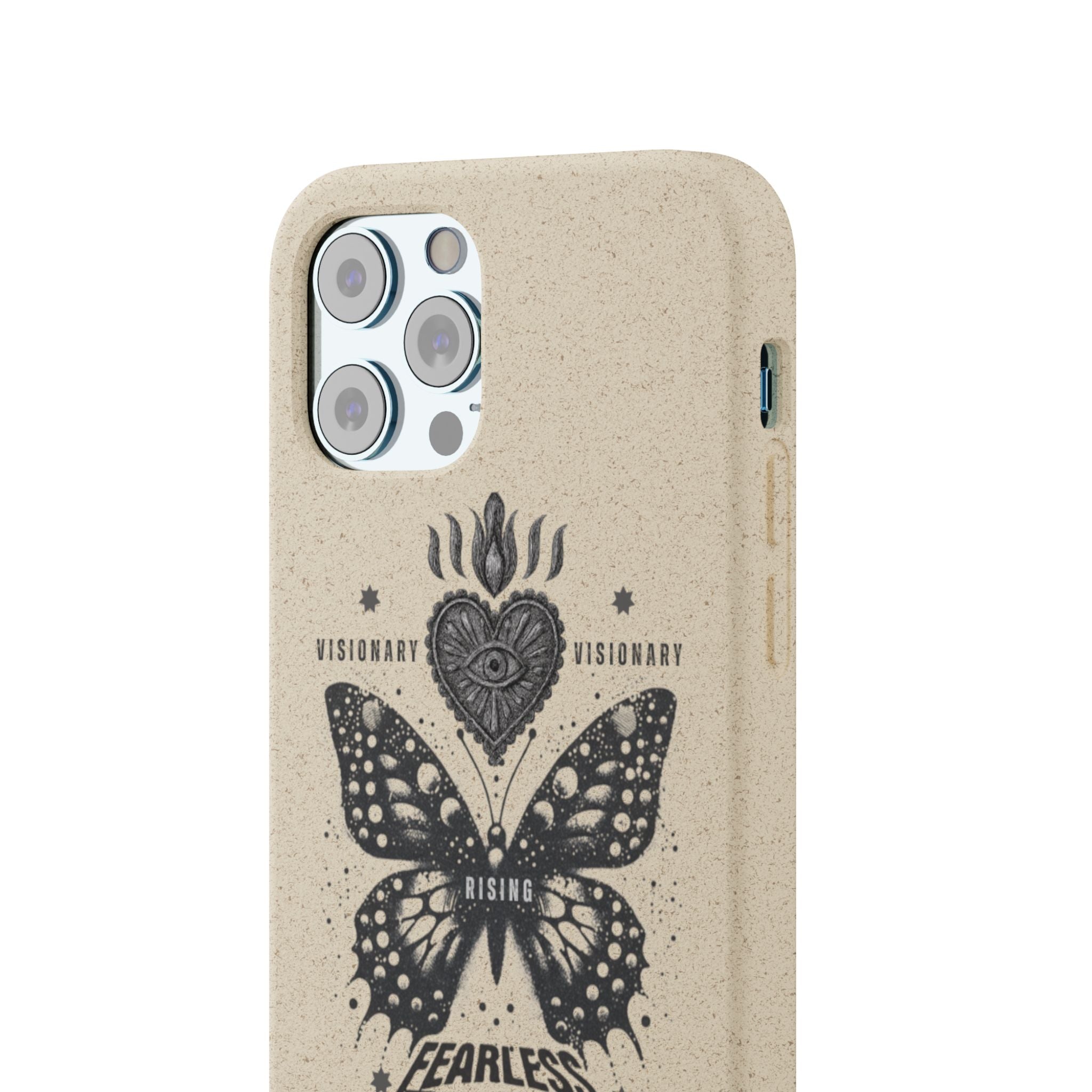 Fearless FEM butterfly phone case | biodegradable eco iPhone case