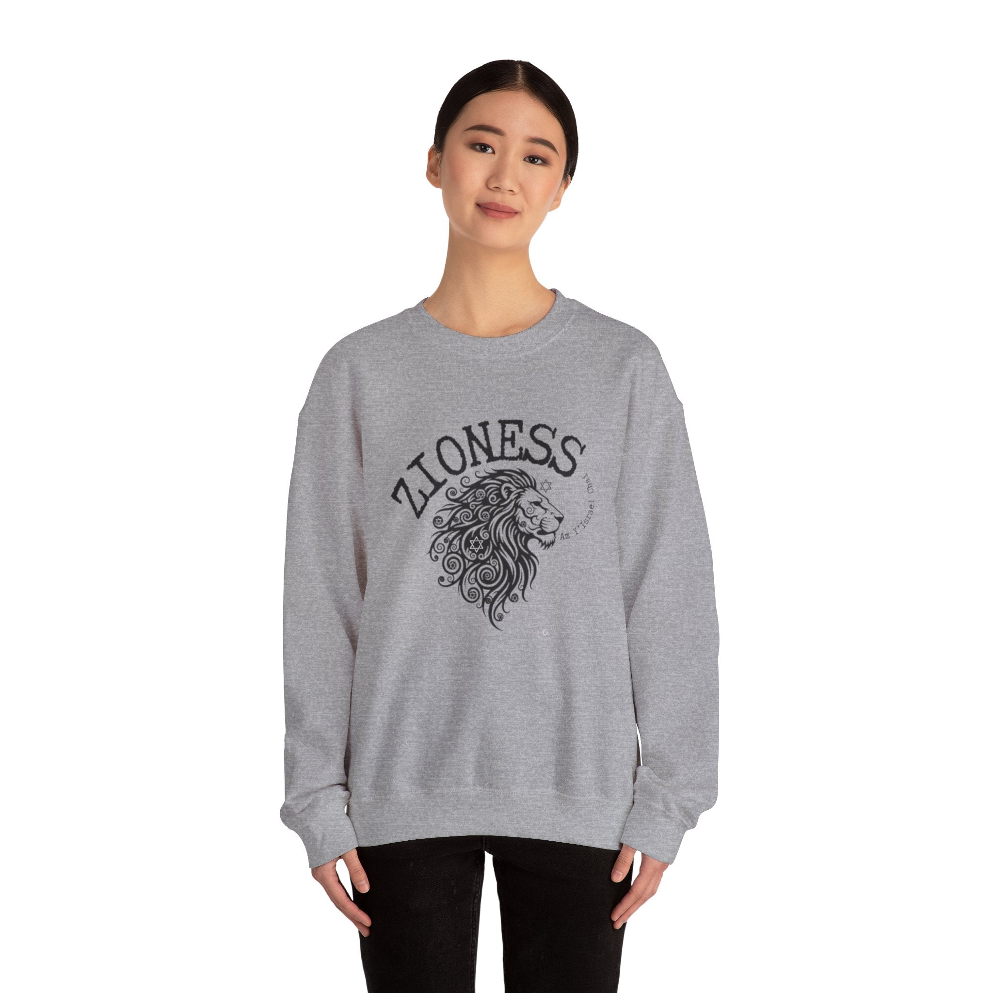Zioness Lion of Zion Heavy Blend™ Crewneck Sweatshirt