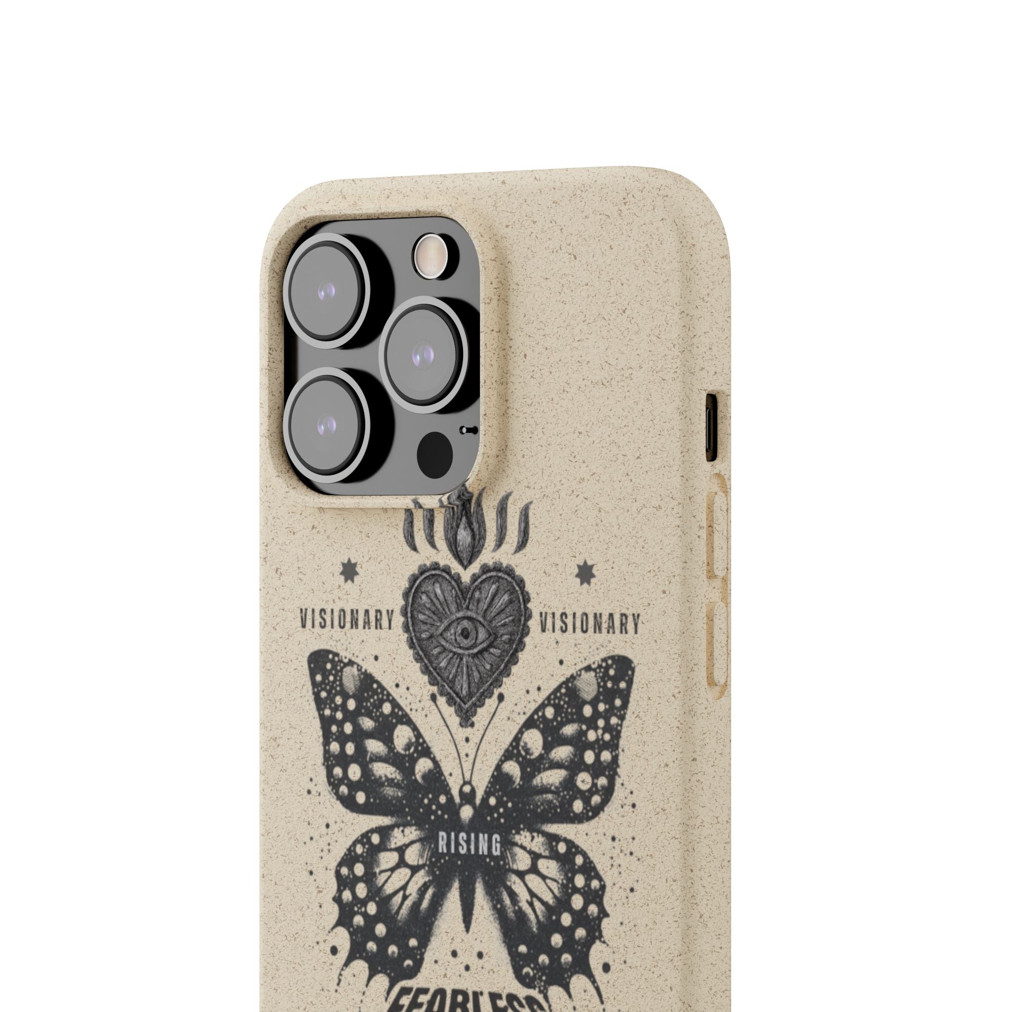 Fearless FEM butterfly phone case | biodegradable eco iPhone case