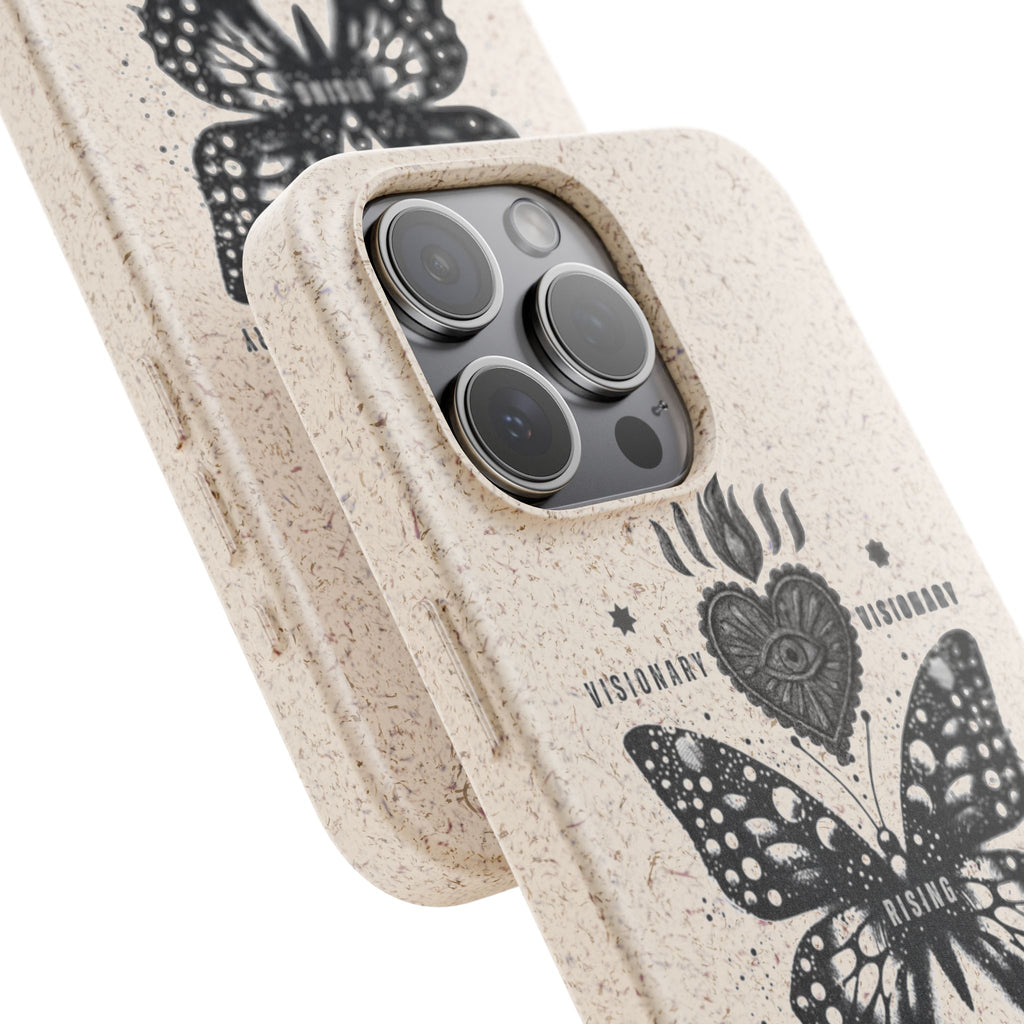 Fearless FEM butterfly phone case | biodegradable eco iPhone case