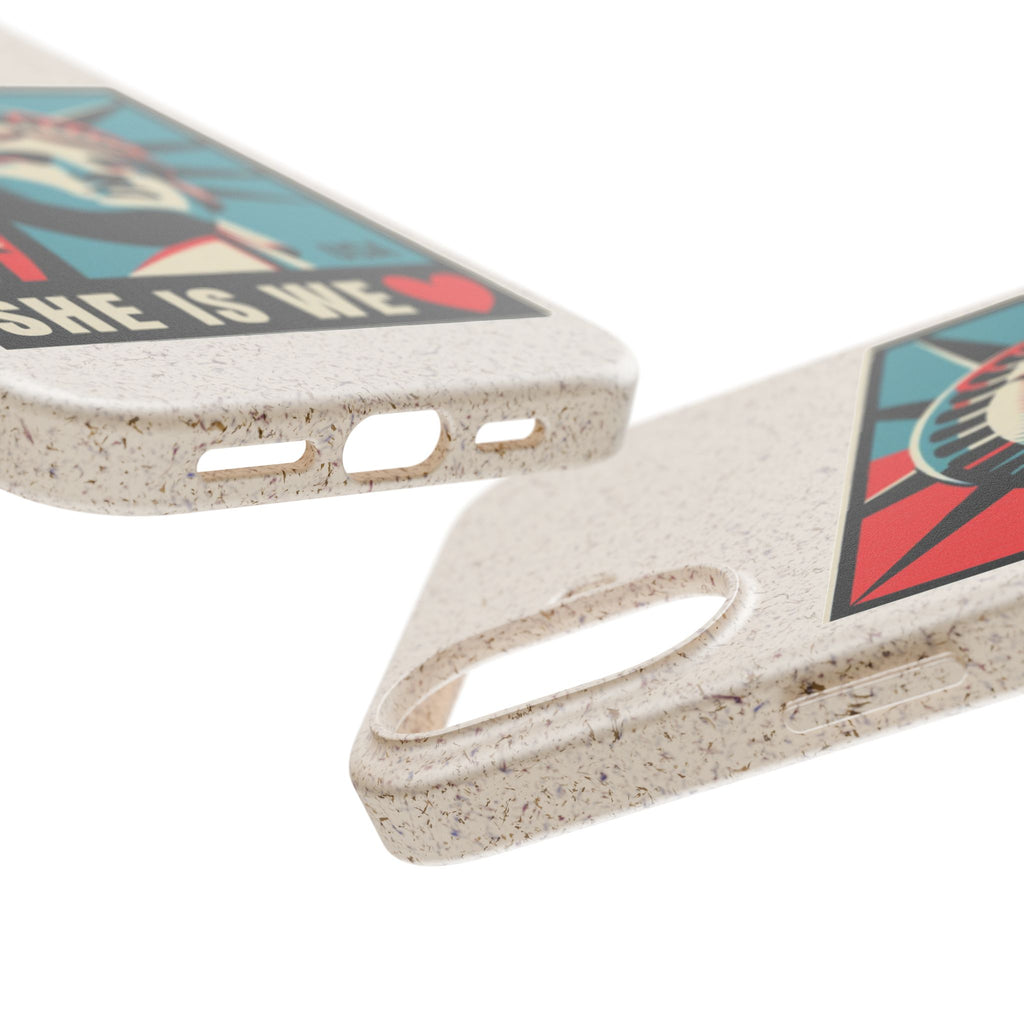 She Is We Statue of Liberty phone case | Biodegradable Diversity iPhone Case