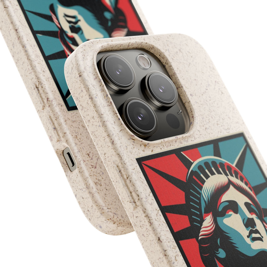 She Is We Statue of Liberty phone case | Biodegradable Diversity iPhone Case