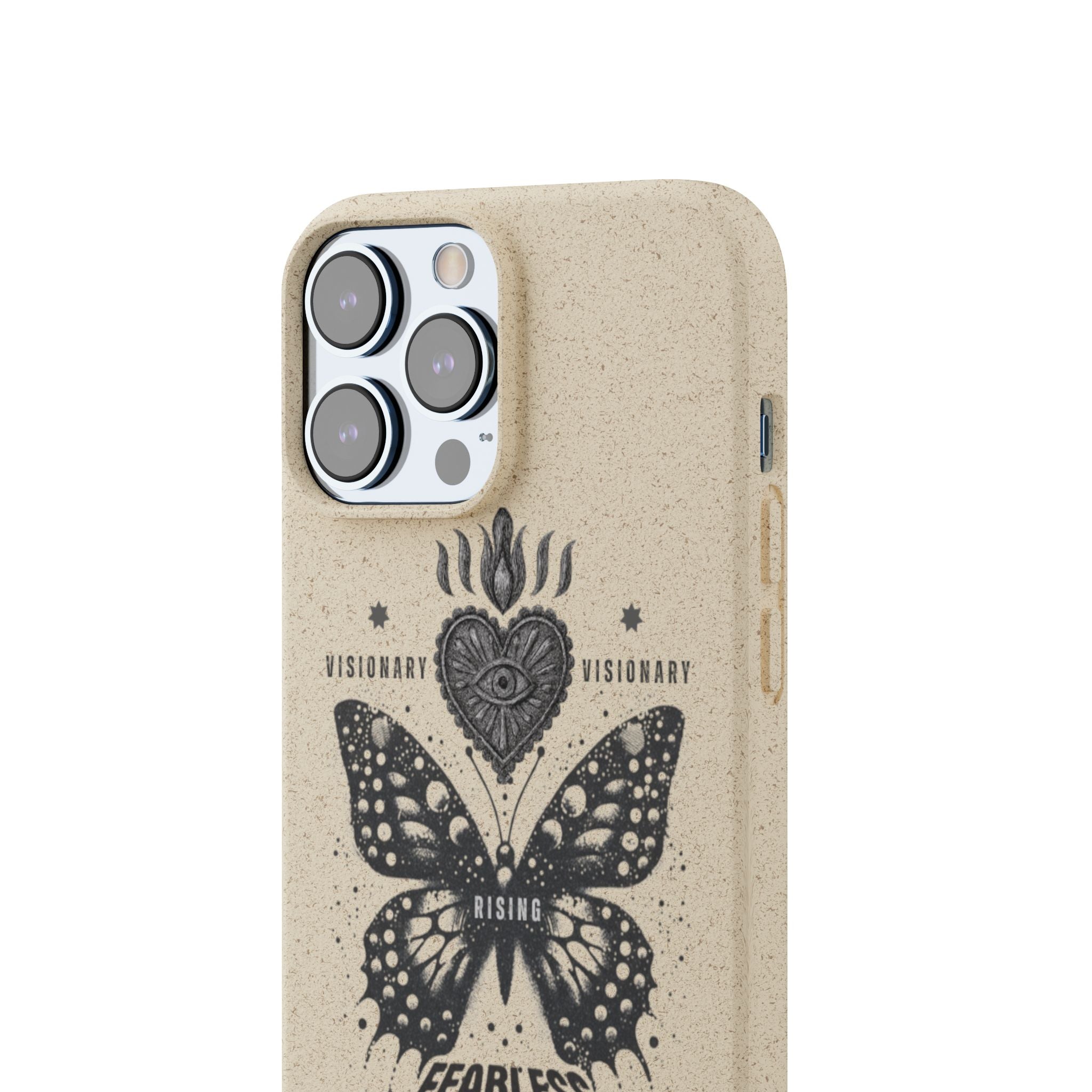 Fearless FEM butterfly phone case | biodegradable eco iPhone case