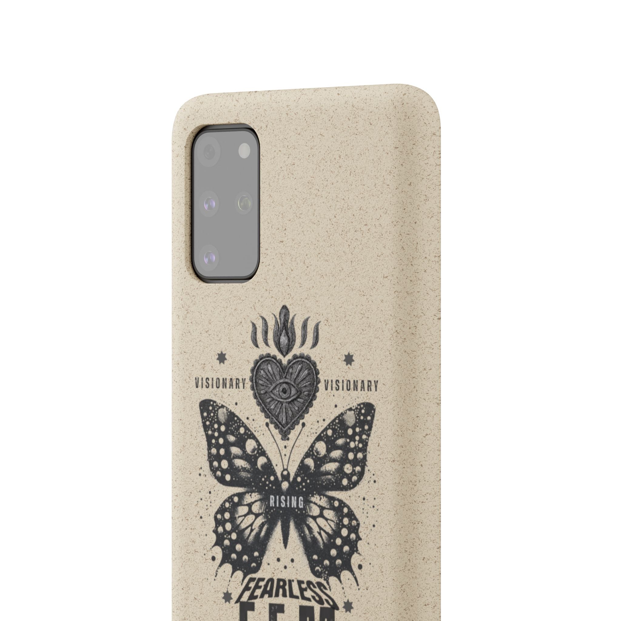 Fearless FEM butterfly phone case | biodegradable eco iPhone case