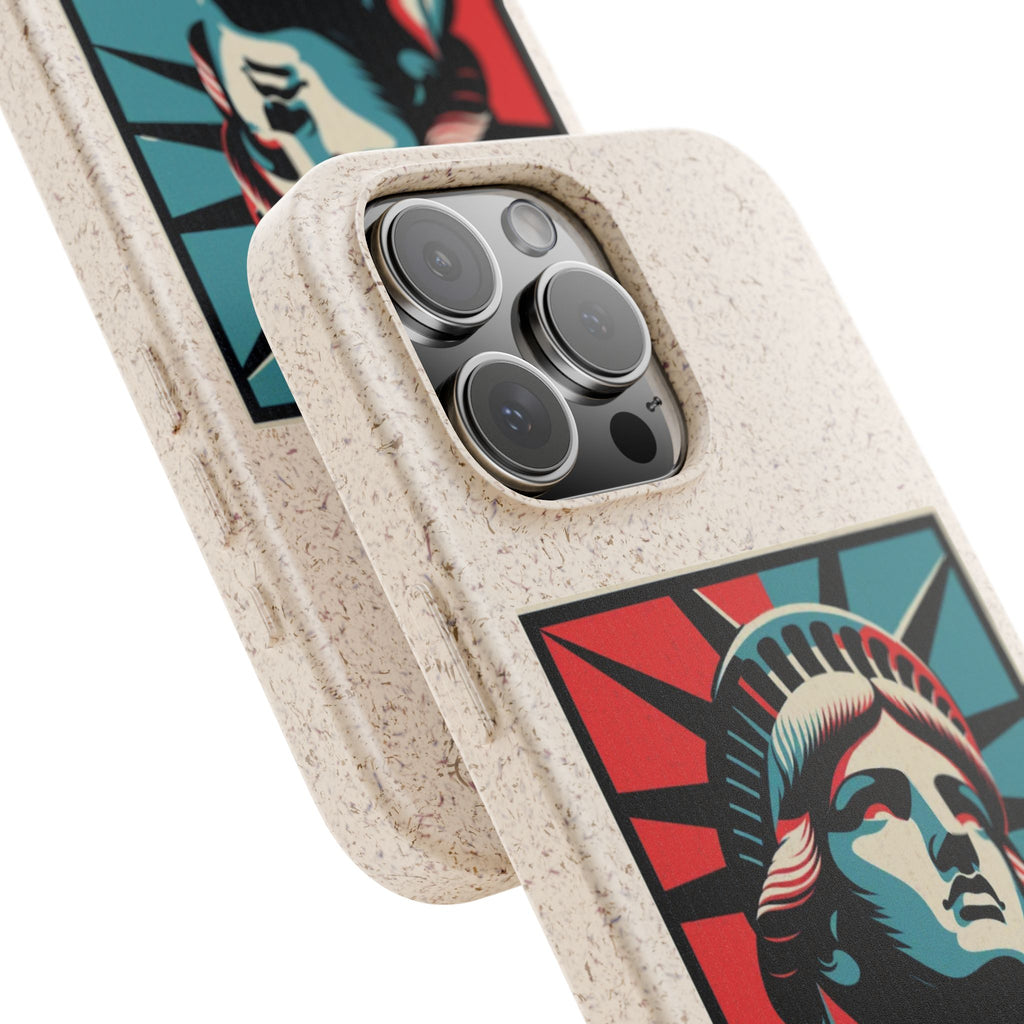 She Is We Statue of Liberty phone case | Biodegradable Diversity iPhone Case