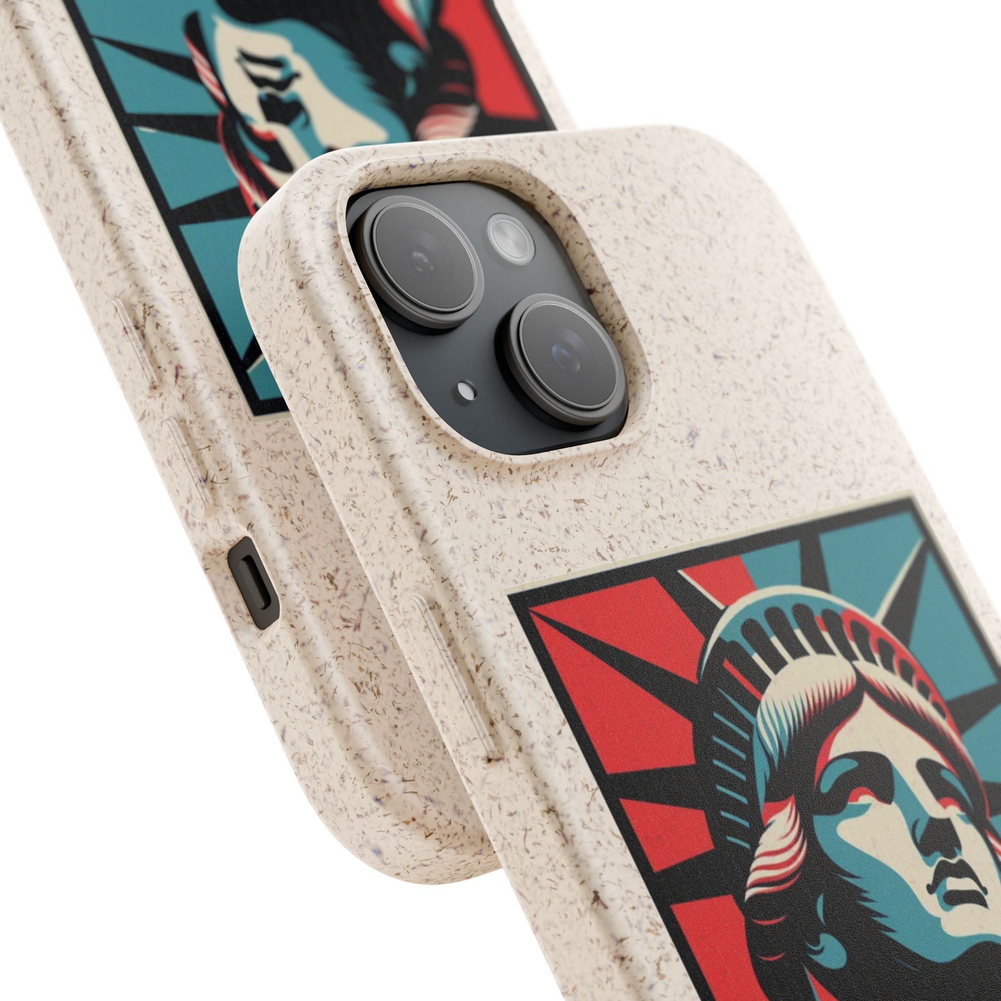 She Is We Statue of Liberty phone case | Biodegradable Diversity iPhone Case