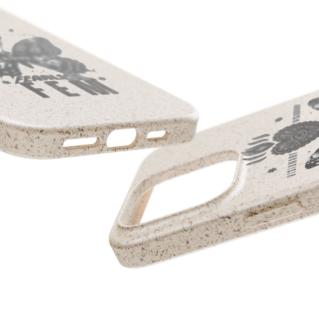 Fearless FEM butterfly phone case | biodegradable eco iPhone case