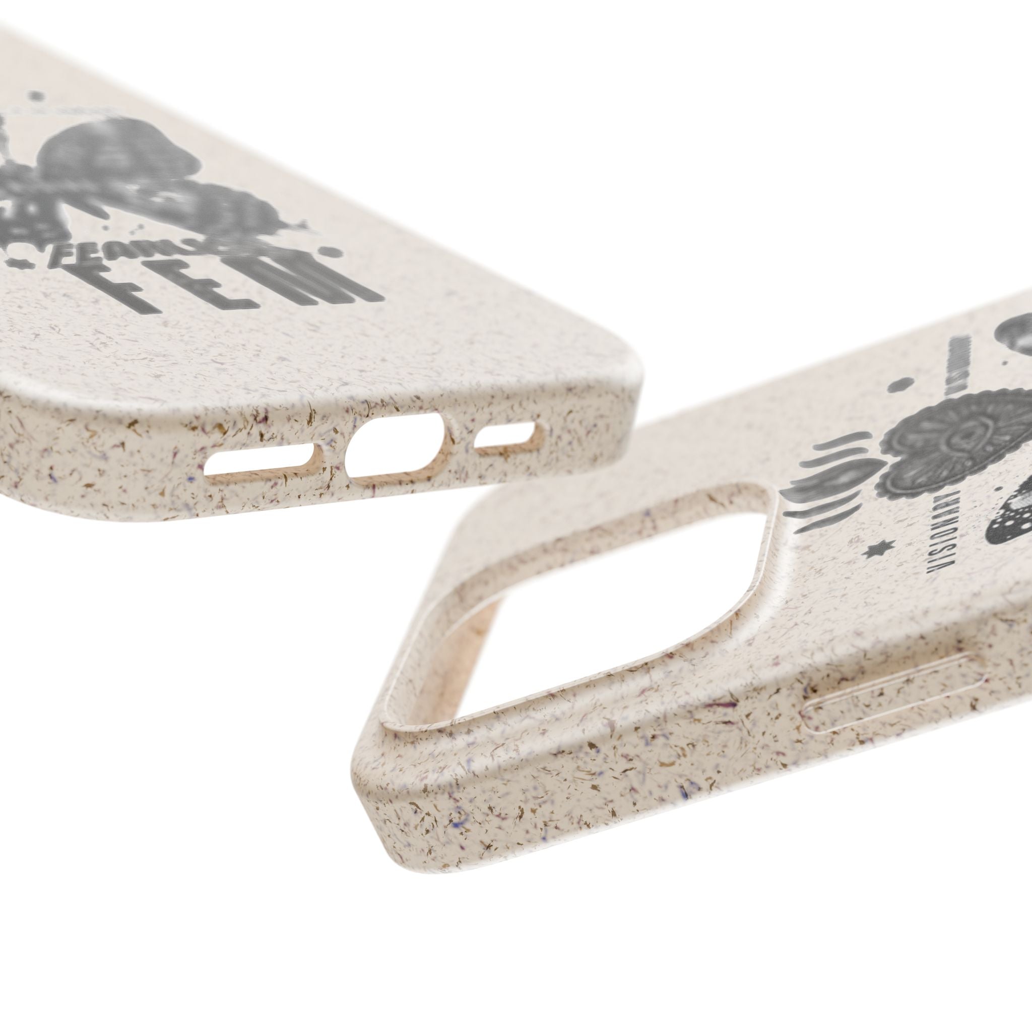 Fearless FEM butterfly phone case | biodegradable eco iPhone case