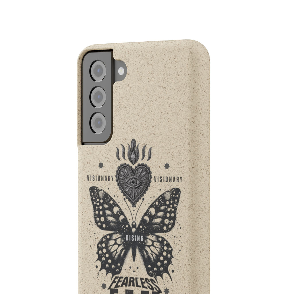 Fearless FEM butterfly phone case | biodegradable eco iPhone case