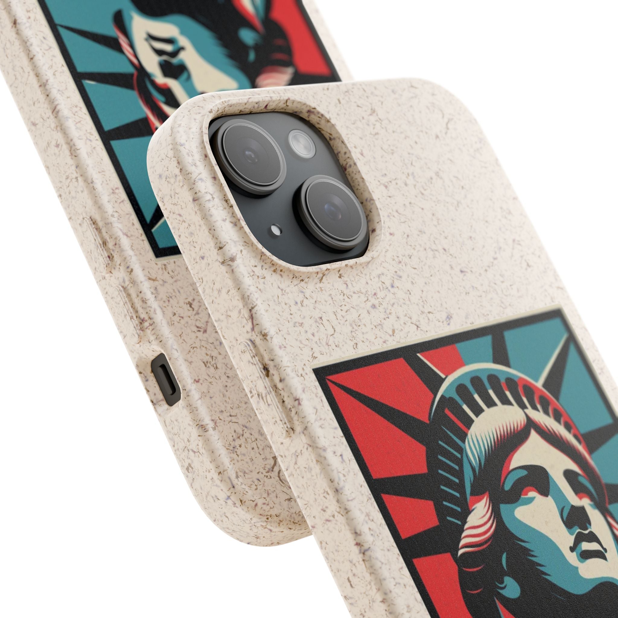 She Is We Statue of Liberty phone case | Biodegradable Diversity iPhone Case