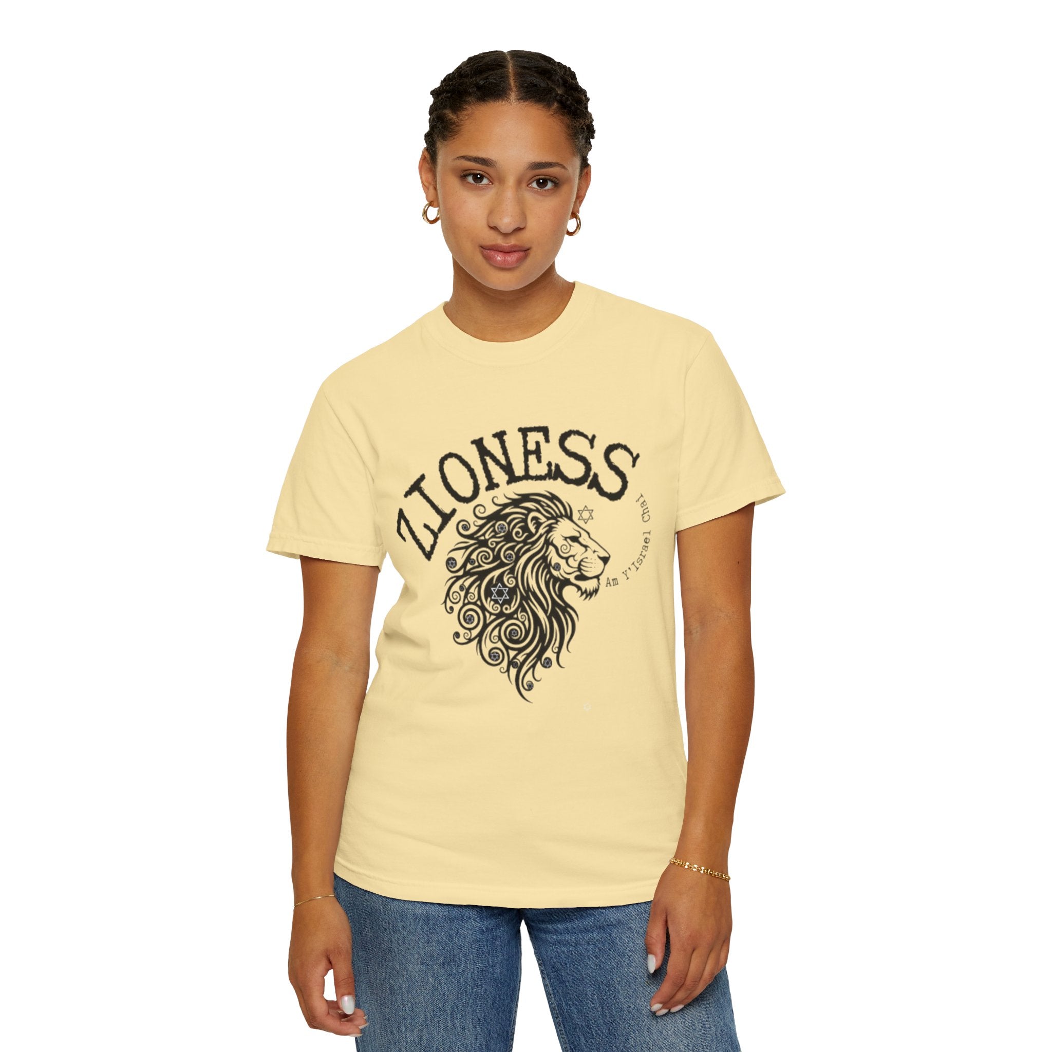 Lioness Zionist T-Shirt for Loud & Proud Jewish Goddesses