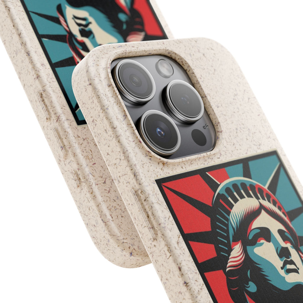 She Is We Statue of Liberty phone case | Biodegradable Diversity iPhone Case