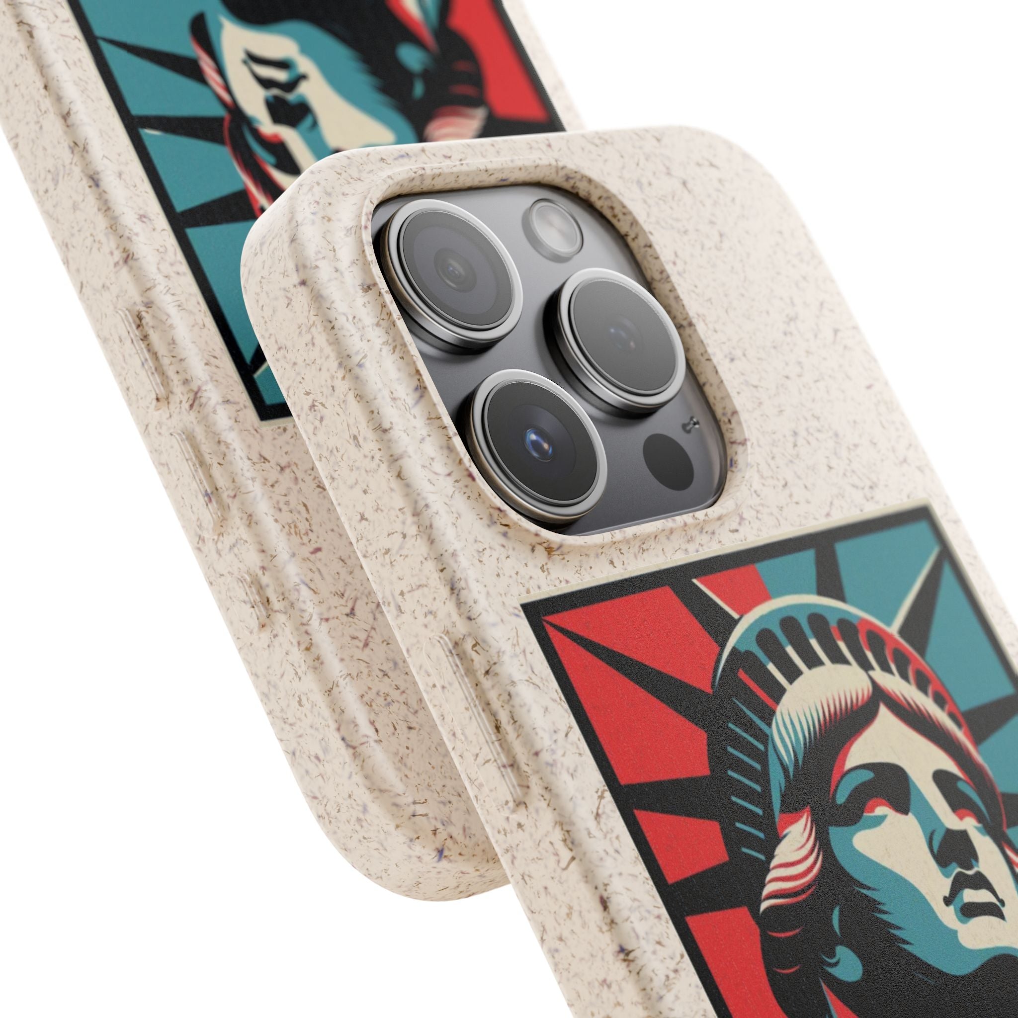 She Is We Statue of Liberty phone case | Biodegradable Diversity iPhone Case