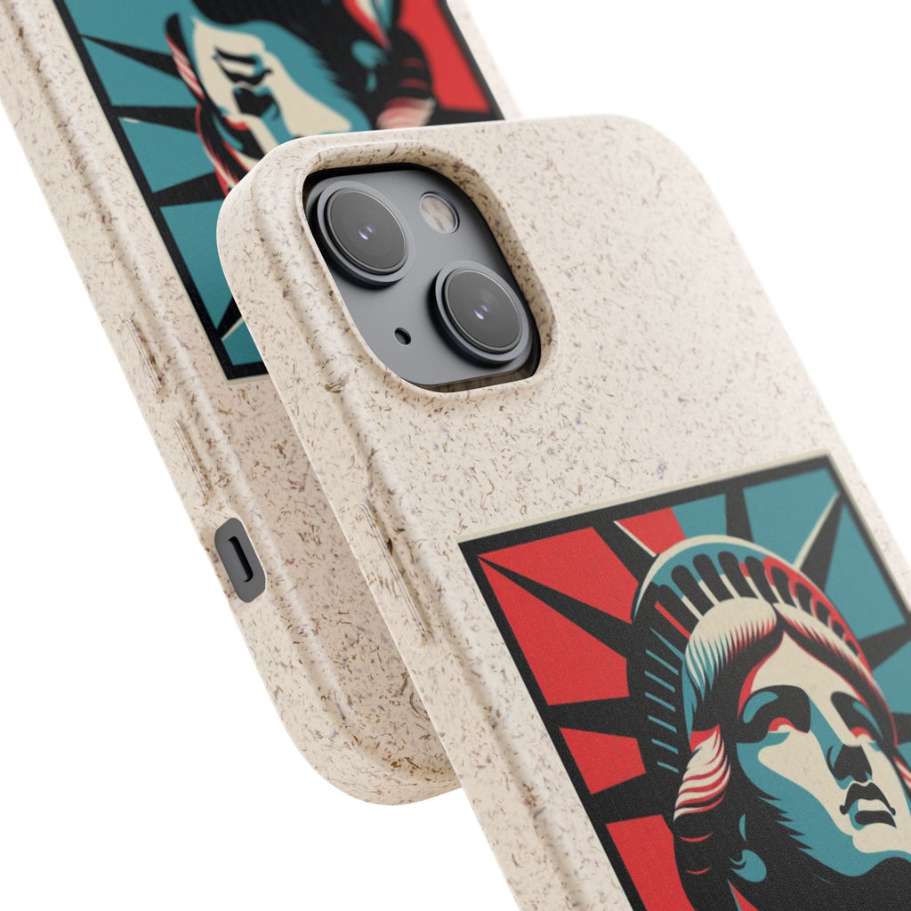 She Is We Statue of Liberty phone case | Biodegradable Diversity iPhone Case