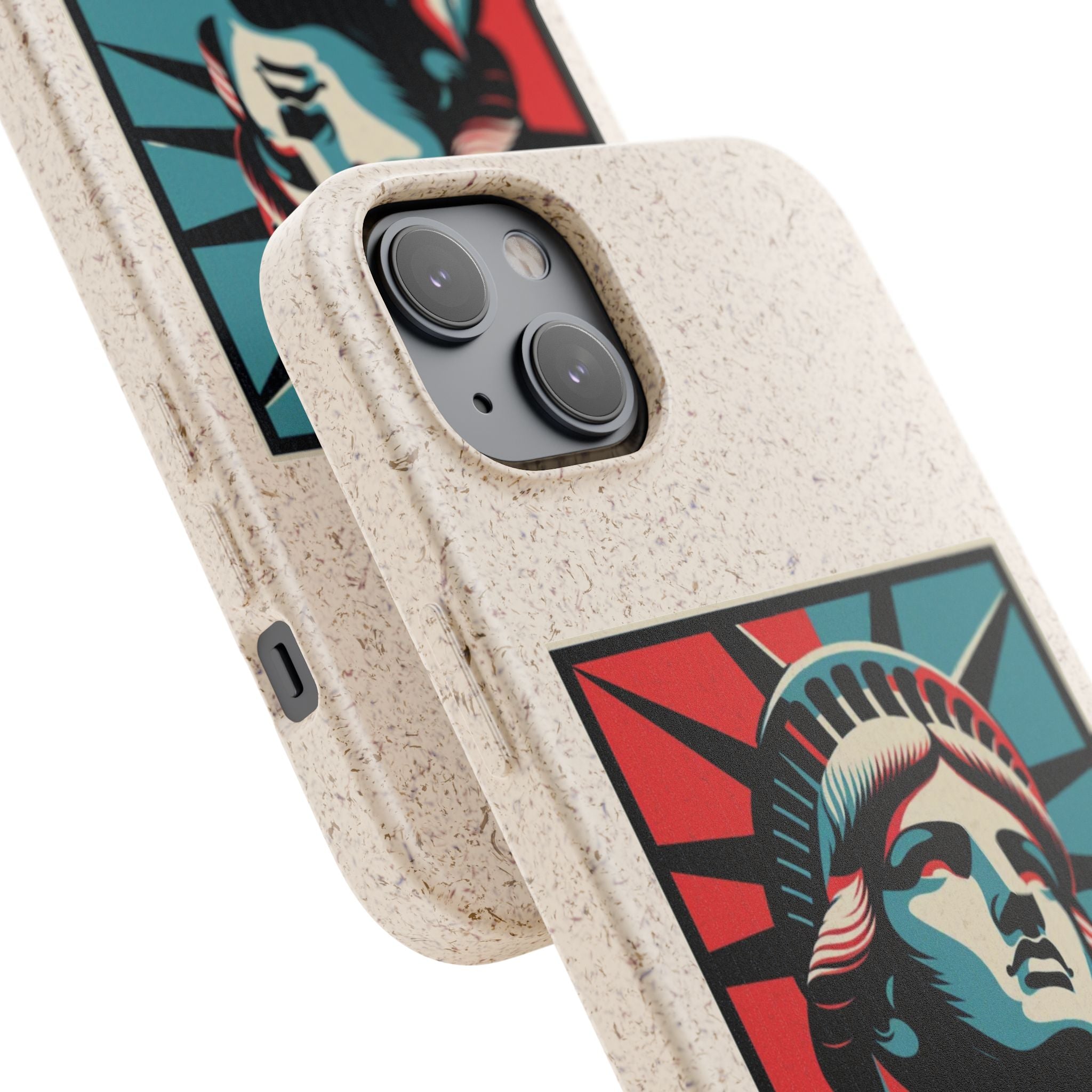 She Is We Statue of Liberty phone case | Biodegradable Diversity iPhone Case