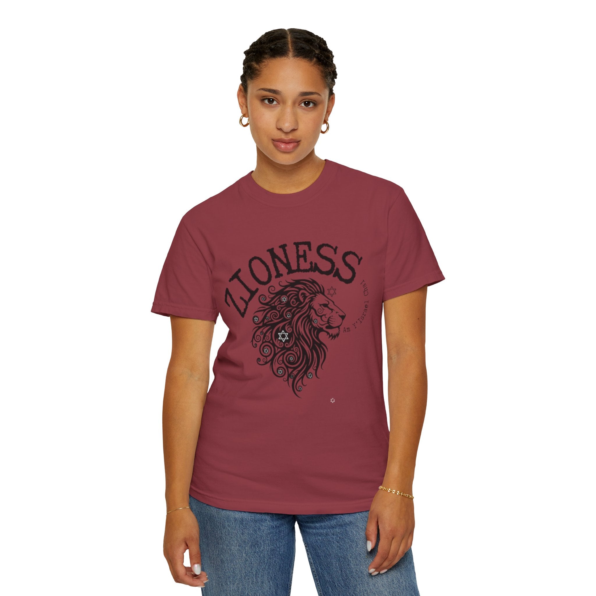 Lioness Zionist T-Shirt for Loud & Proud Jewish Goddesses