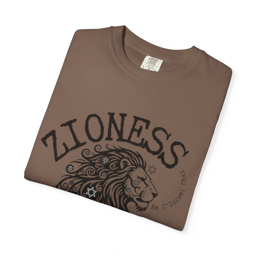 Lioness Zionist T-Shirt for Loud & Proud Jewish Goddesses