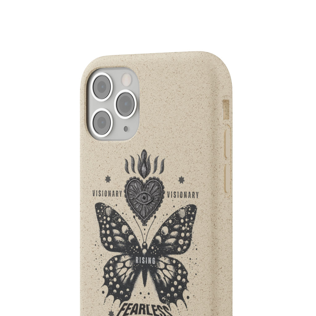 Fearless FEM butterfly phone case | biodegradable eco iPhone case