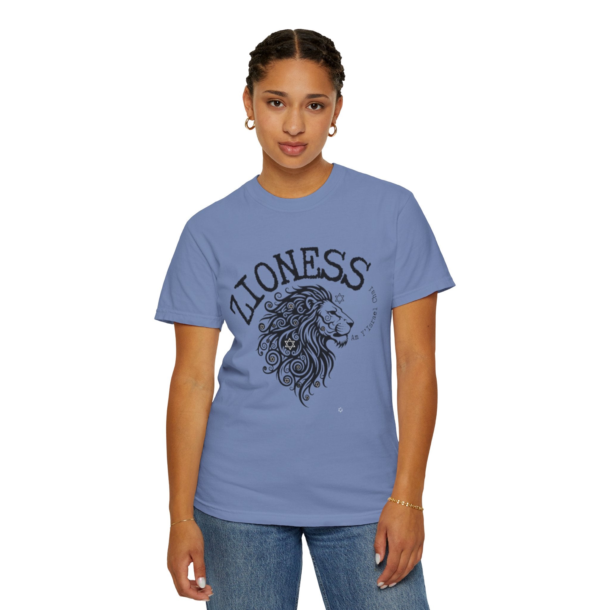 Lioness Zionist T-Shirt for Loud & Proud Jewish Goddesses