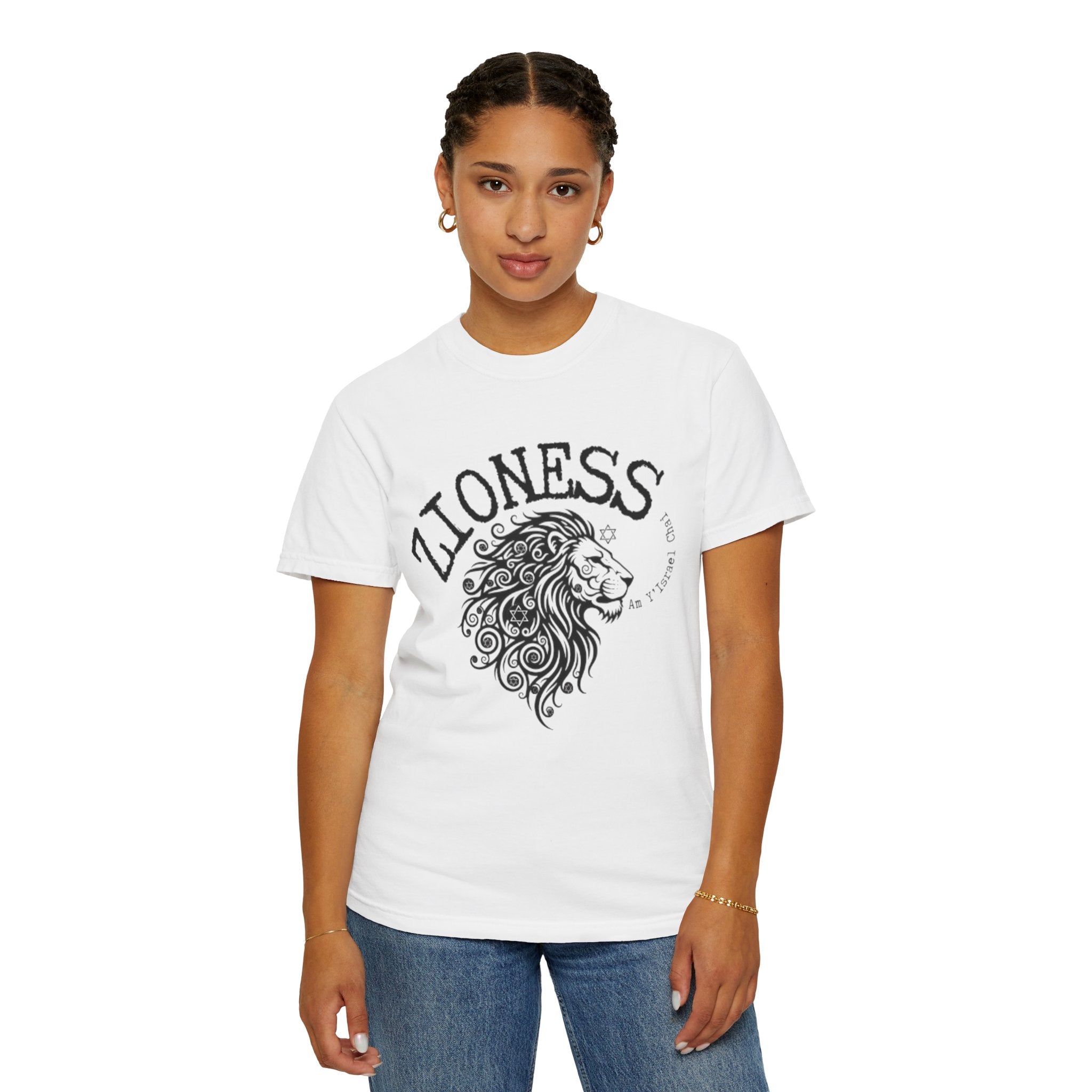 Lioness Zionist T-Shirt for Loud & Proud Jewish Goddesses