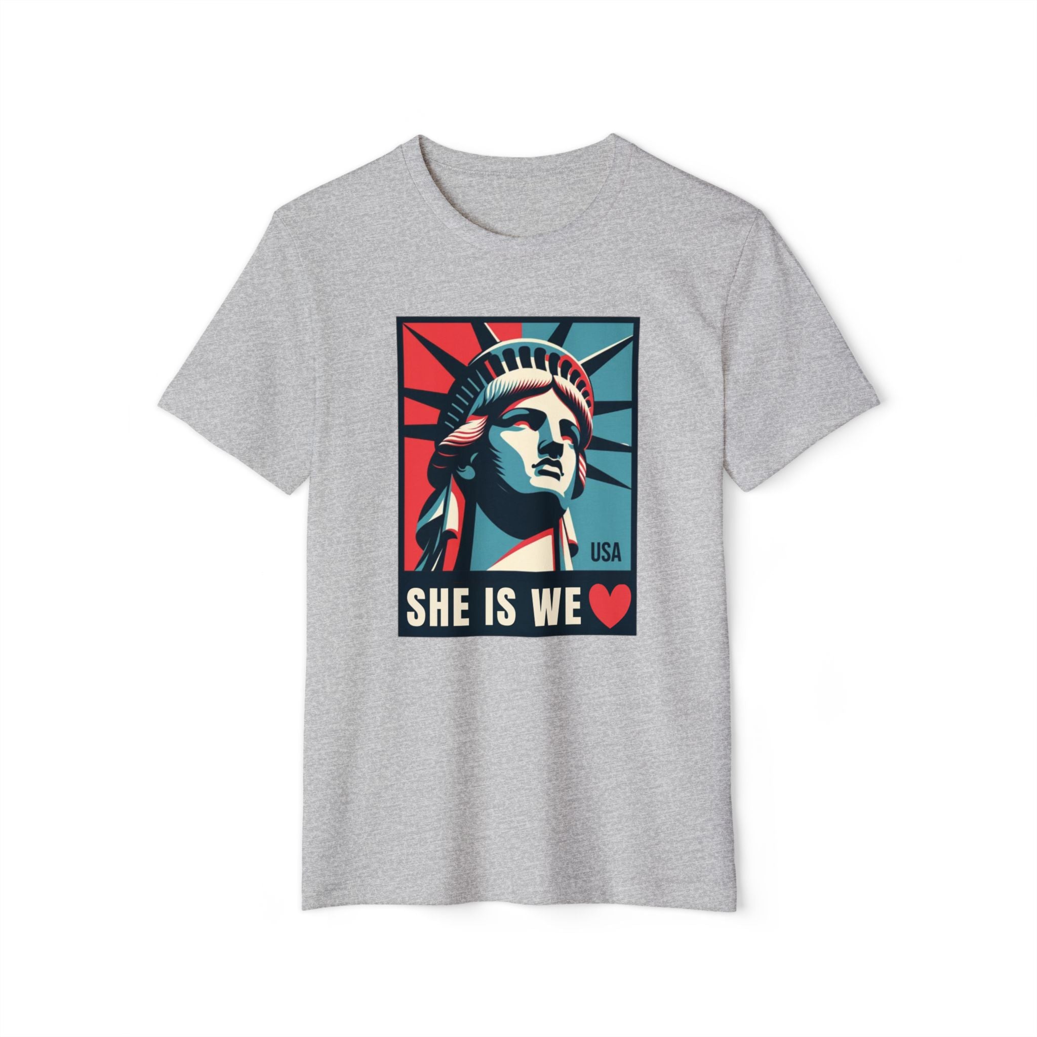 Liberty Feminist Tee | Bold & Proud Statement Shirt | USA Patriotism with Sass