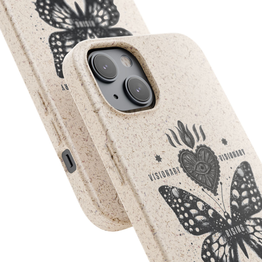 Fearless FEM butterfly phone case | biodegradable eco iPhone case
