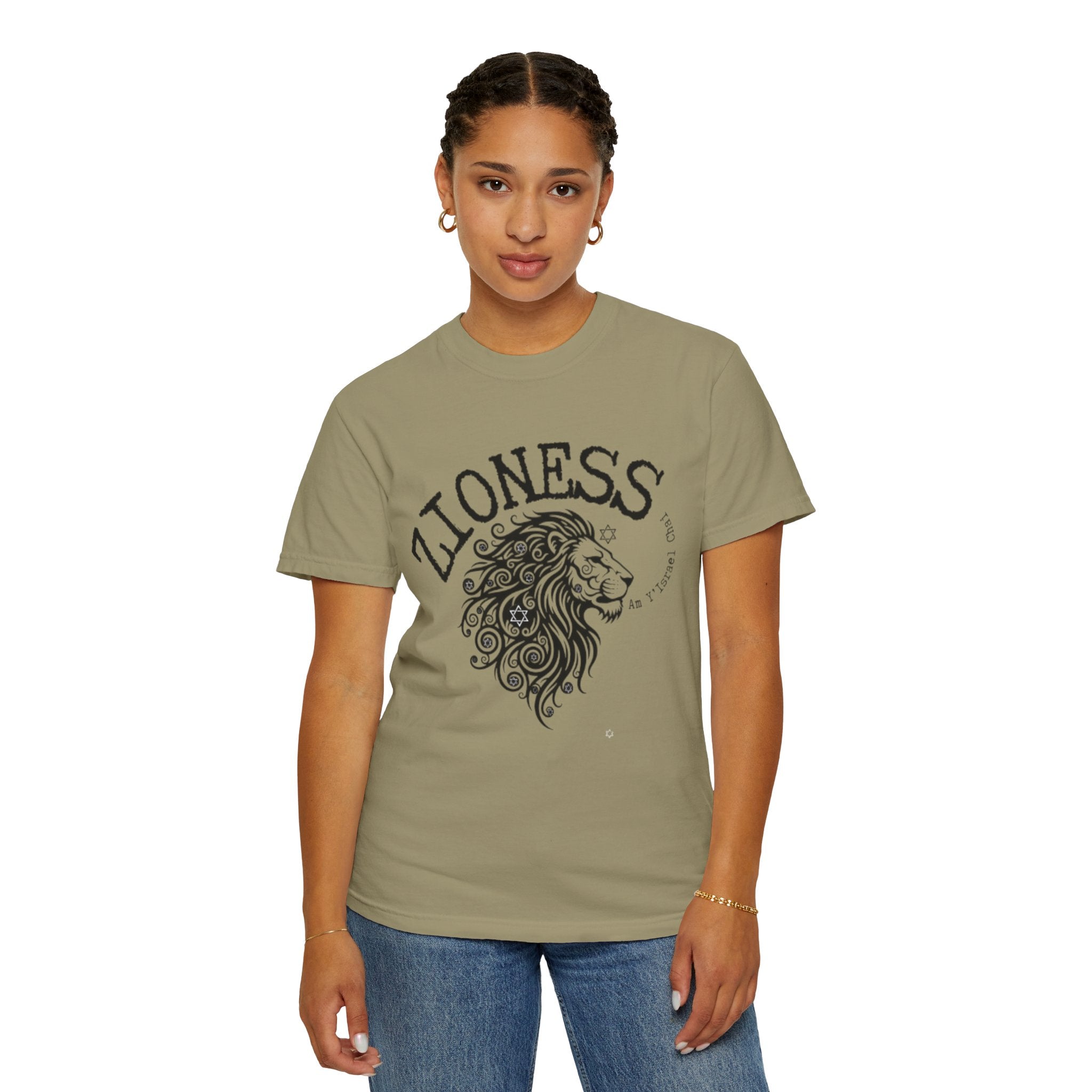 Lioness Zionist T-Shirt for Loud & Proud Jewish Goddesses
