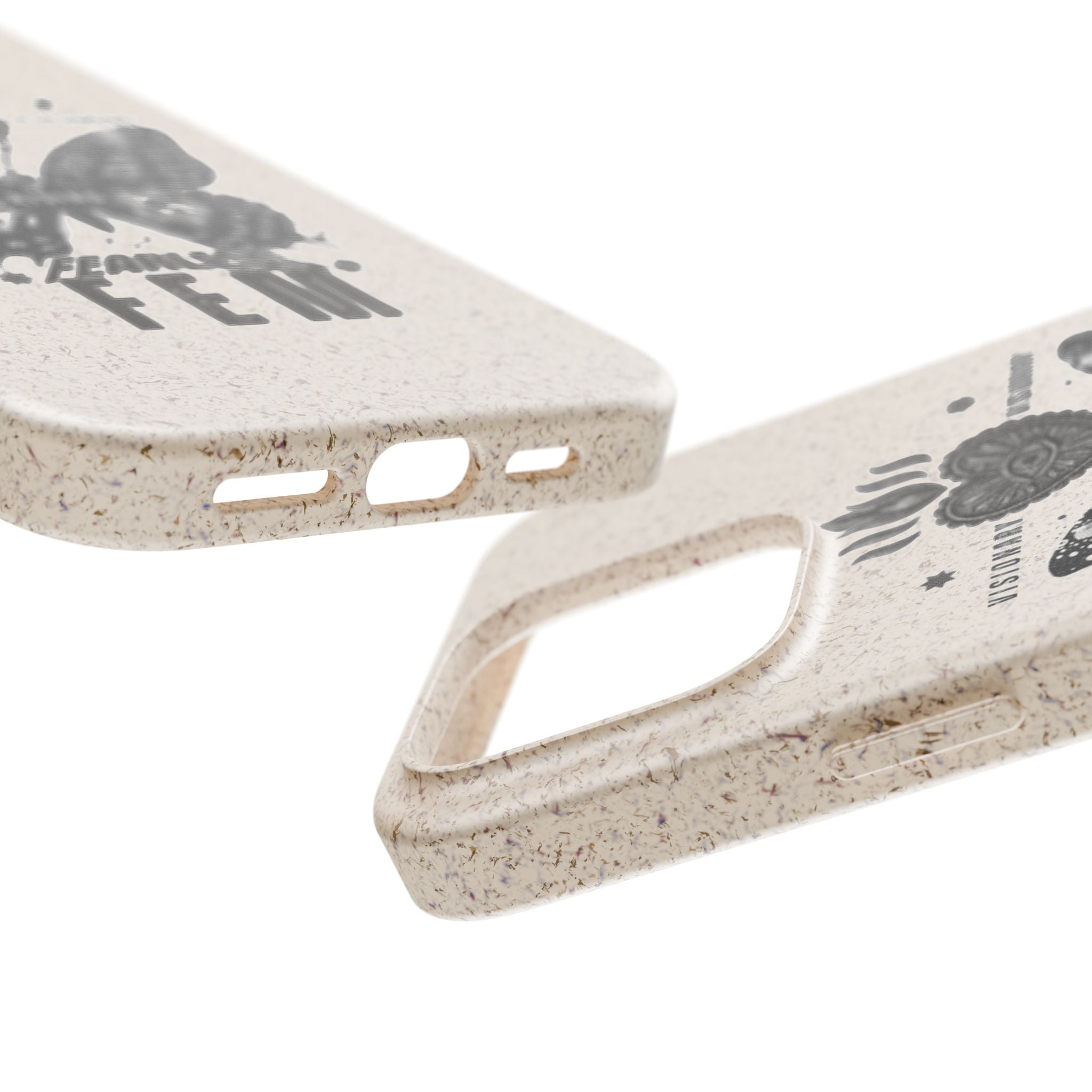 Fearless FEM butterfly phone case | biodegradable eco iPhone case