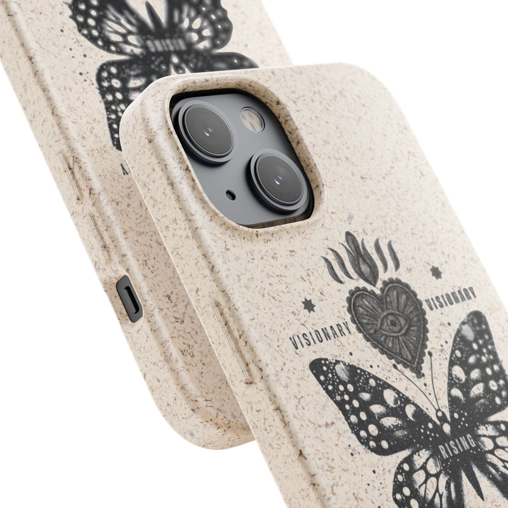 Fearless FEM butterfly phone case | biodegradable eco iPhone case
