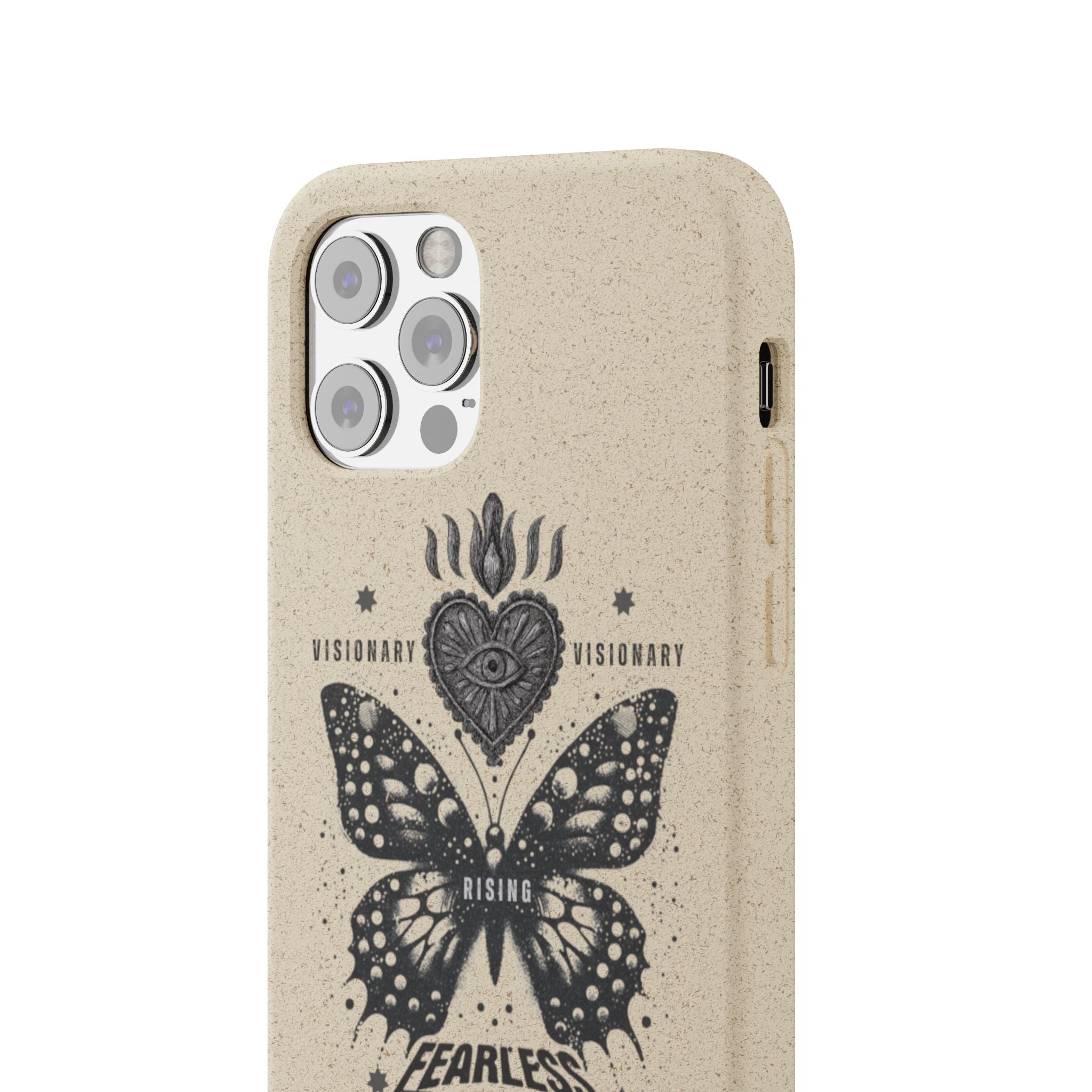 Fearless FEM butterfly phone case | biodegradable eco iPhone case